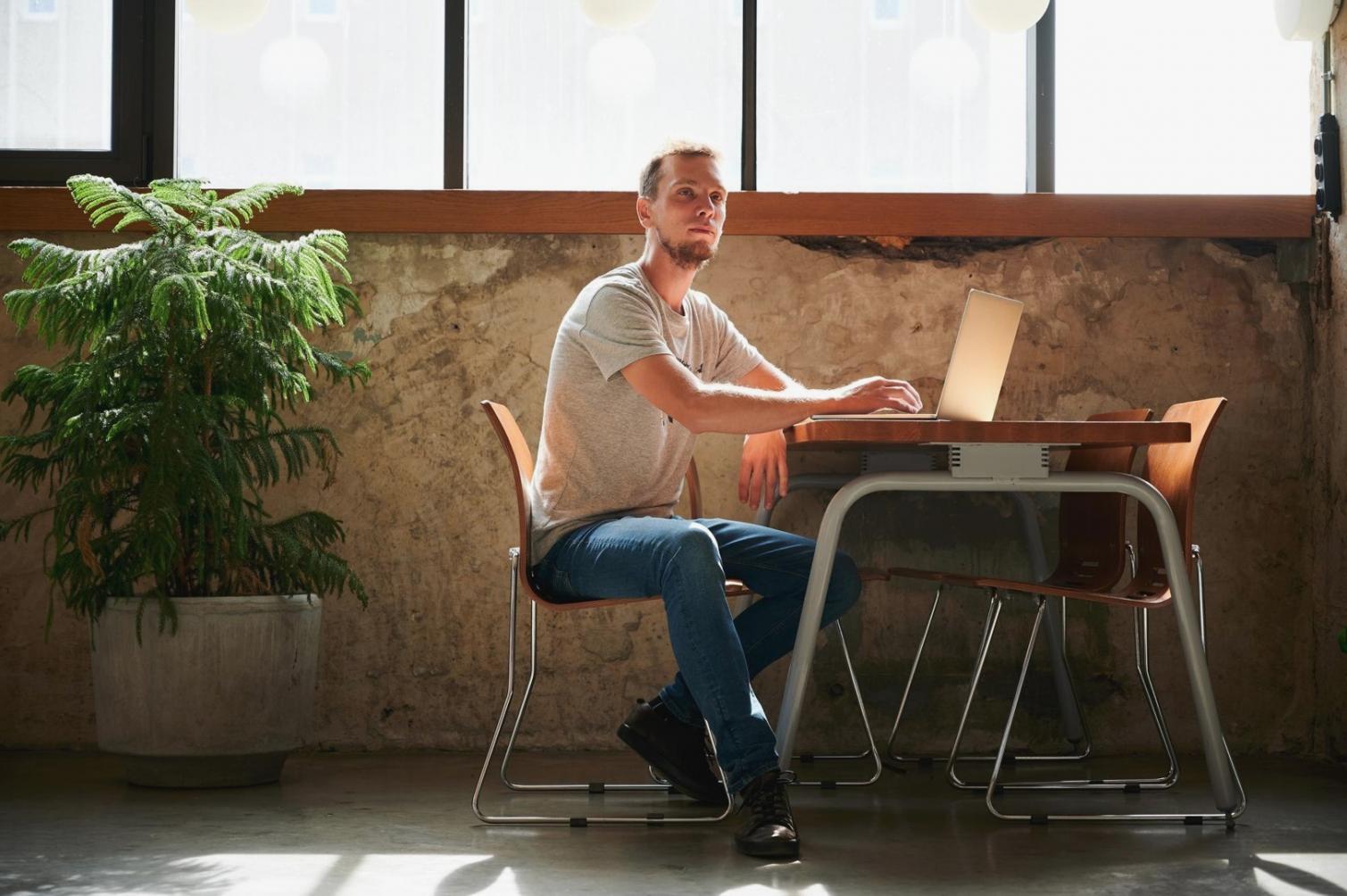 Espacio de trabajo del equipo entnovaexo en Oviedo